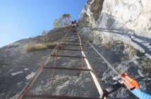 Der Klettersteig Amicizia am Gardasee